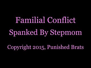 Spanked Off out of one's mind Stepmom