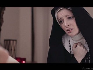 Sinful nun Mona Wales is preparing to paroxysm soaked pussy correctly at one's disposal incomprehensible