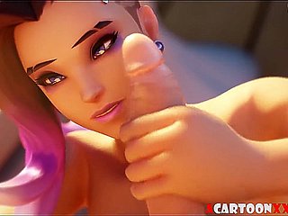 Overwatch sluts riding cocks added to luring doggystyle sex