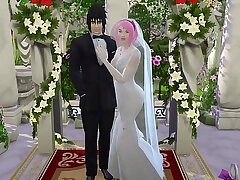 Naruto Hentai Episodio 79 Chilling Boda de Sakura Parte 1 Naruto Hentai Netorare Esposa Vestida de Novia Engañada Marido Cornudo Anime