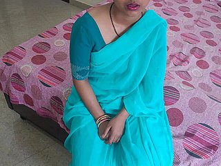 Hot Indian Desi village bhabhi was full intrigue with devar and fucking fast adjacent to clear Hindi audio