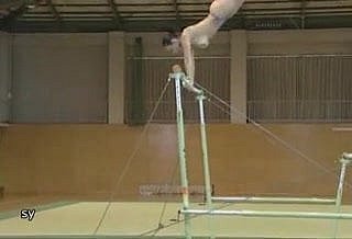 Romanian Gymnasts undisguised Lavinia Milosovici