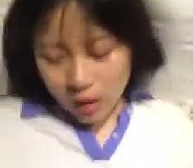 Chinese tiener student fucked en gezicht