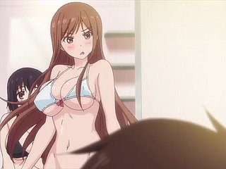 big tit sister fucks older brother! (overflow hentai)